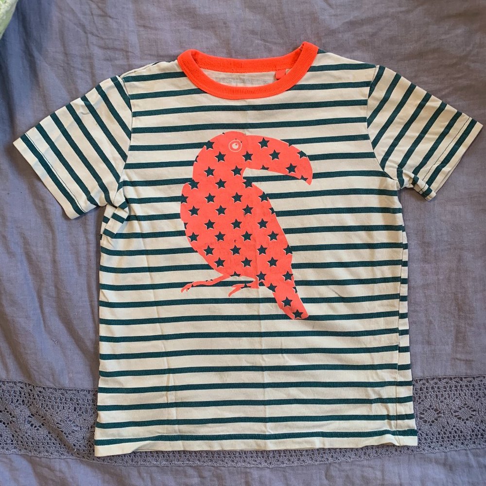 Mini Boden Tucan T-Shirt Sz 5-6